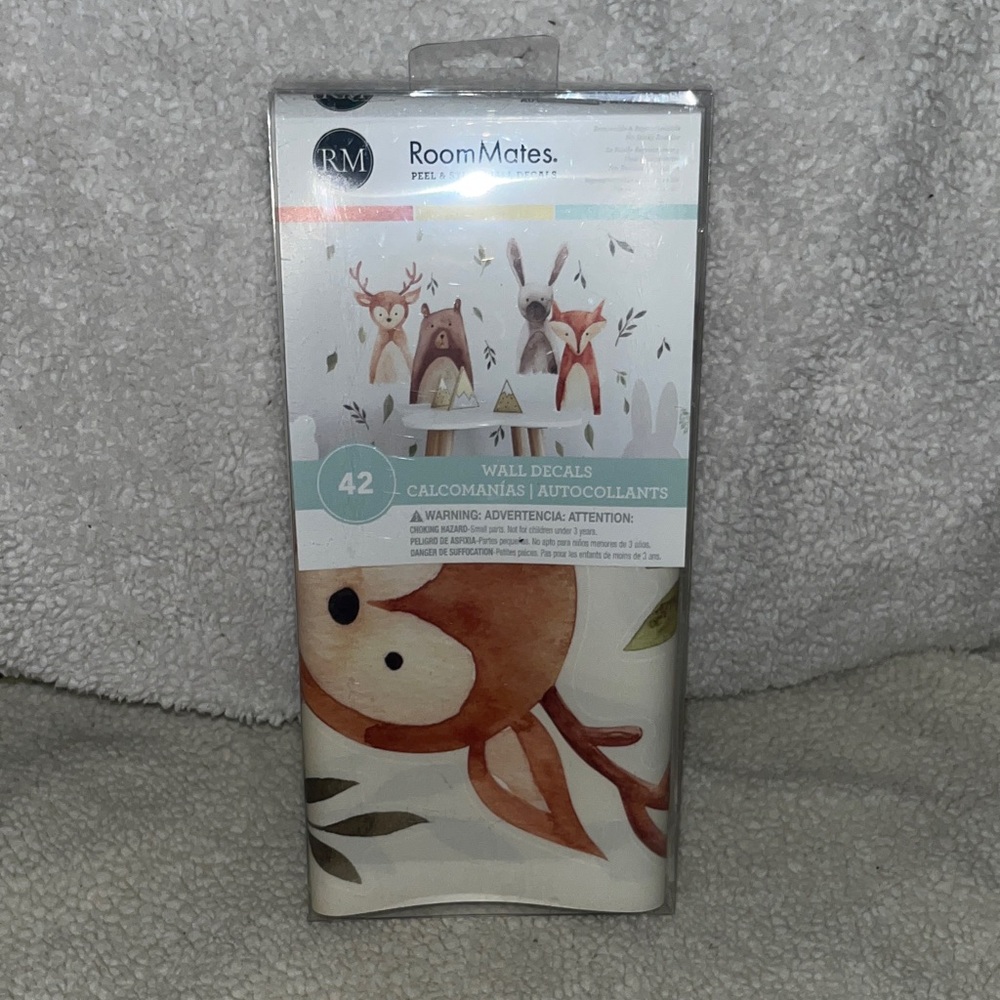 RoomMates Peel & Stick Woodland Animal Wall Decals